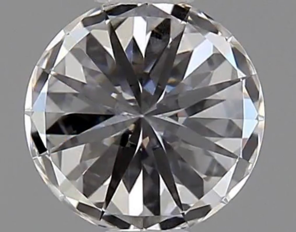 1 pcs Diamant (Naturlig) - 0.50 ct - Rund - D (fargeløs) - VVS1 - Gemologisk institutt i Amerika (GIA) - FRI FRAKT #3.2