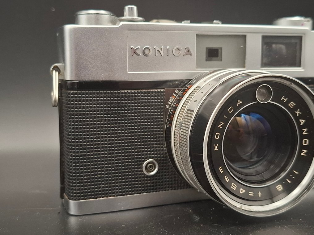 Konica Auto S2 met Hexanon 1,8/45mm  | Analoge camera #4.3