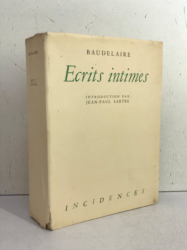 Jean-Paul Sartre / Baudelaire - Ecrits intimes [Edition originale de la préface, ex. sur vélin] - 1946 #1.0