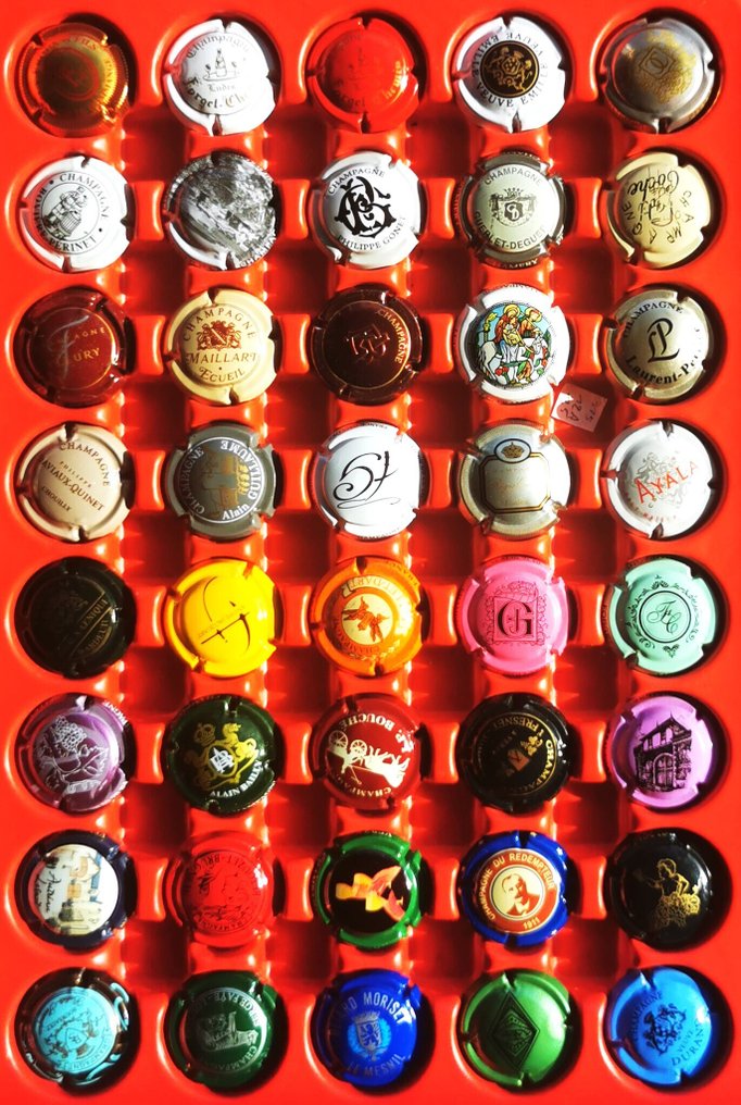 Samling af champagnepropper - Alle mærker, ingen generiske. #4.3