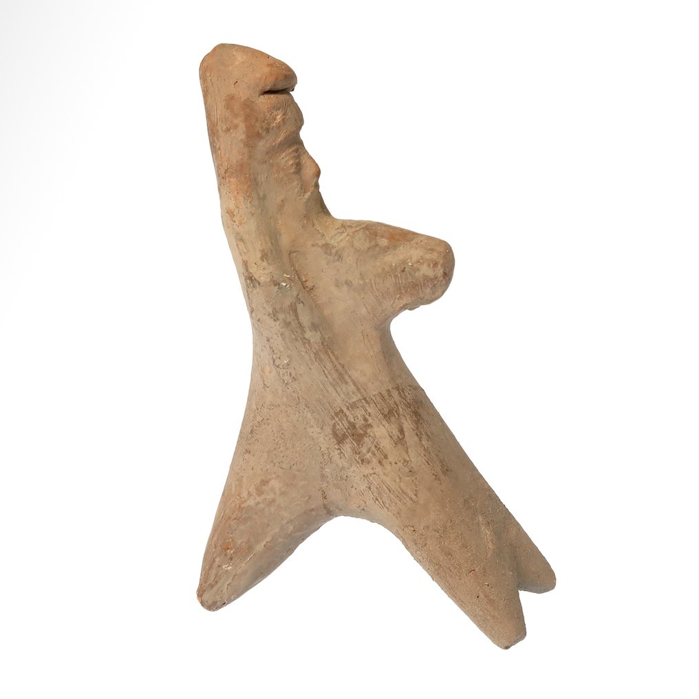Μεσοποταμιακή Terracotta Άλογο και Ιππέας  (χωρίς τιμή ασφαλείας) #3.2