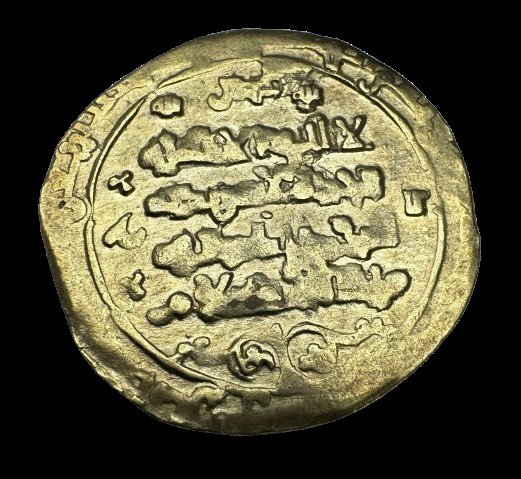 . 伊斯兰世界 / 伽善王朝 Ibrahim (r. 451–492 AH / 1059–1099 AD). AV Dinar #1.0