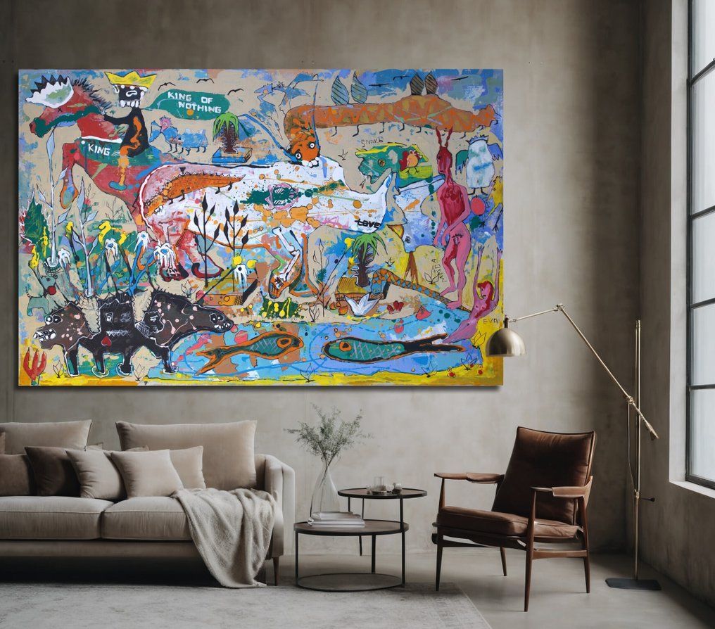 Vit Navratil - Stories of the Beginning (XXL)- Hand-painted #2.1