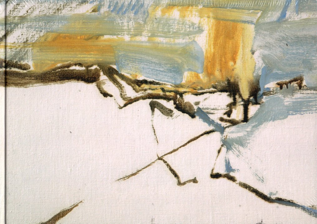 Signed; Thomas Kohl - Invitation Card (written & signed from Thomas Kohl) "Seestück, 1994" & empty sketchbook - 1996 #2.1