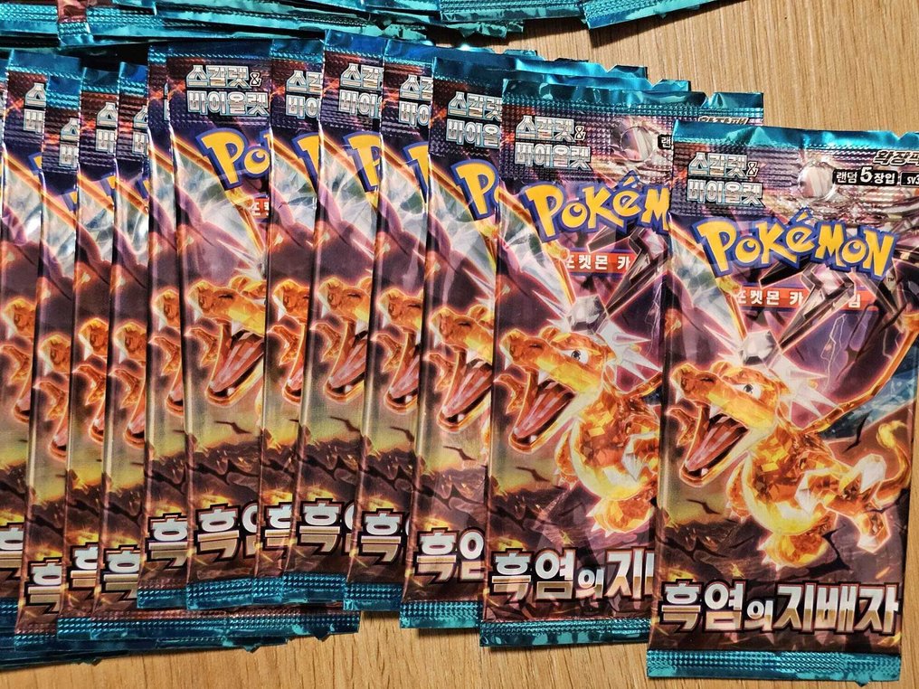 Pokémon - 60 Booster pack - Charizard - Ruler of the Black Flame #2.1
