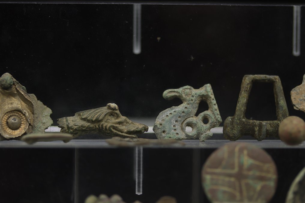 Ρωμαϊκή Δημοκρατία 14 x Χάλκινο Βωμό Συλλογή - 5.2 cm  (χωρίς τιμή ασφαλείας) #1.0