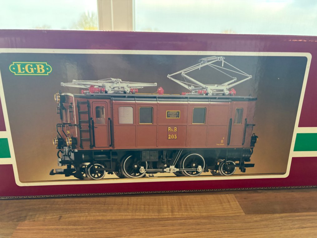 LGB G - 2045 - 电力机车 (1) - Ge 2/4 205 - RhB #3.2