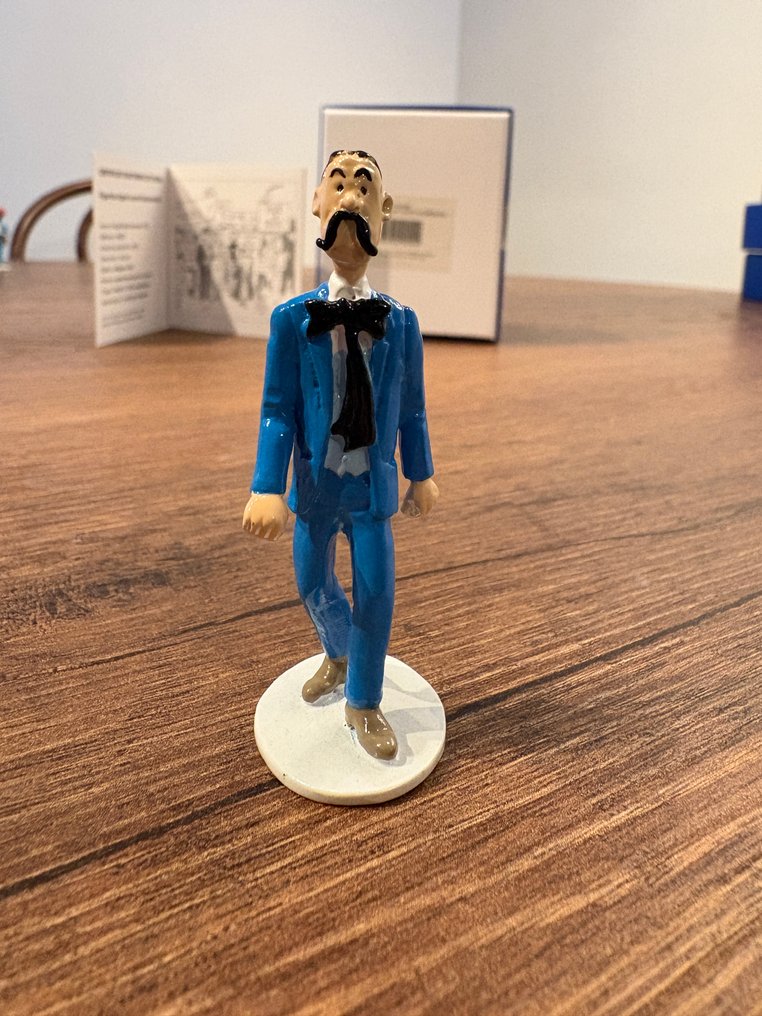 Statuetta - Collection Carte de Vœux 1972 - Moulinsart Tintin réf 46527 - Piombo #4.3