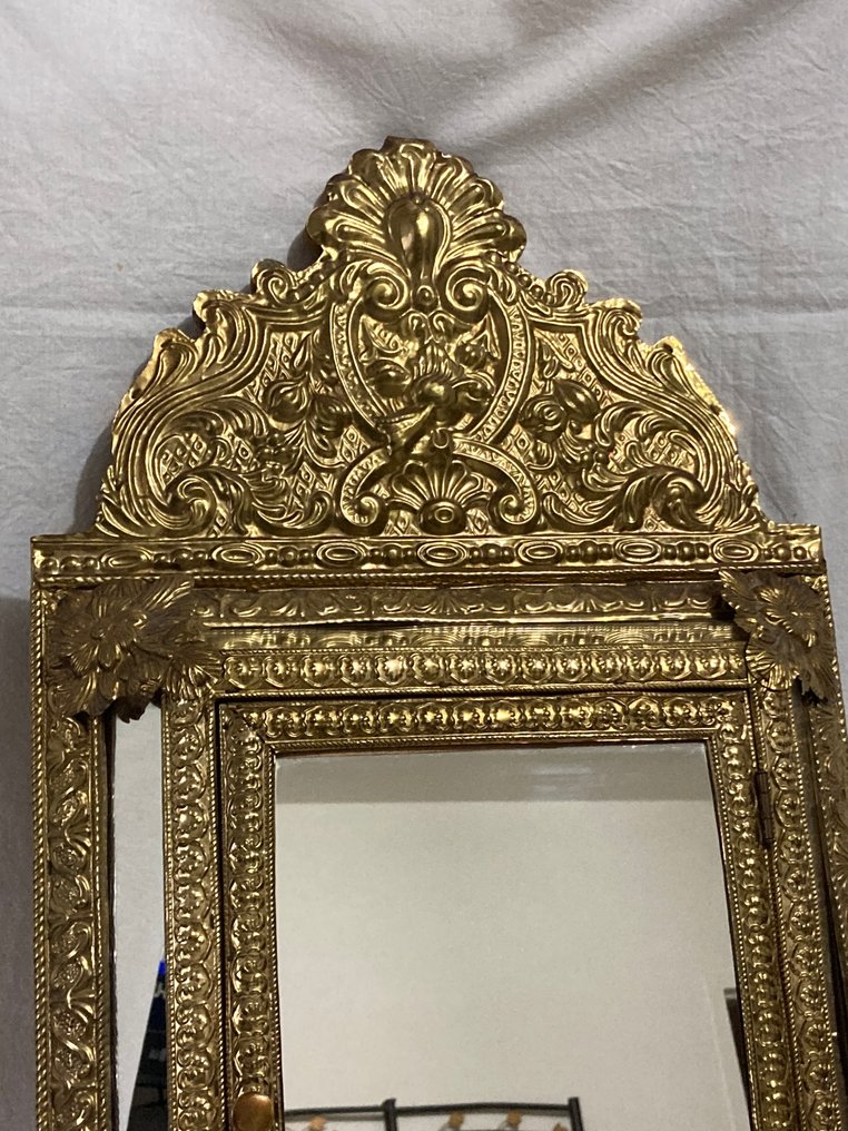 Tükör- Lenyűgöző titkosajtó tükör. - Kalapált réz #2.1