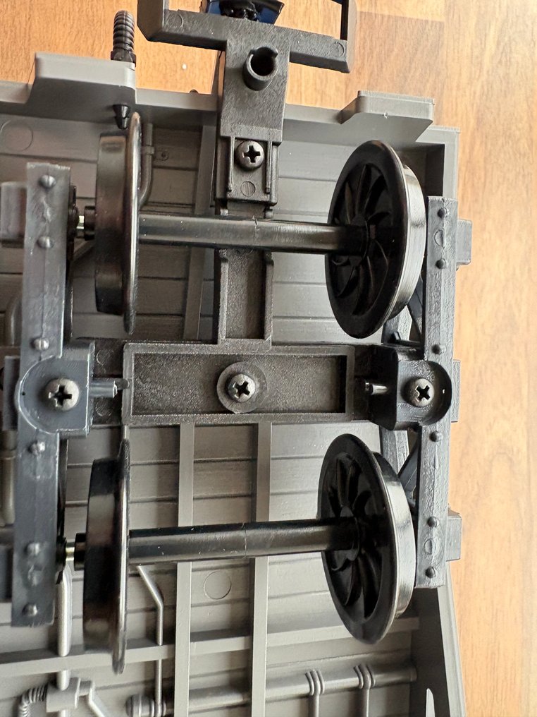 LGB G - 4163 - Model wagonu towarowego (1) - Zamknięty wagon towarowy 'Die bahn fahrt rad' - ÖBB #3.2