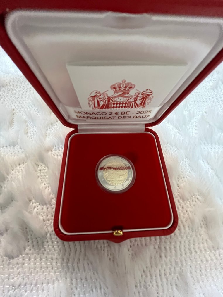 Monaco. 2 Euro 2025 "Marquisat des Baux" Proof #3.2
