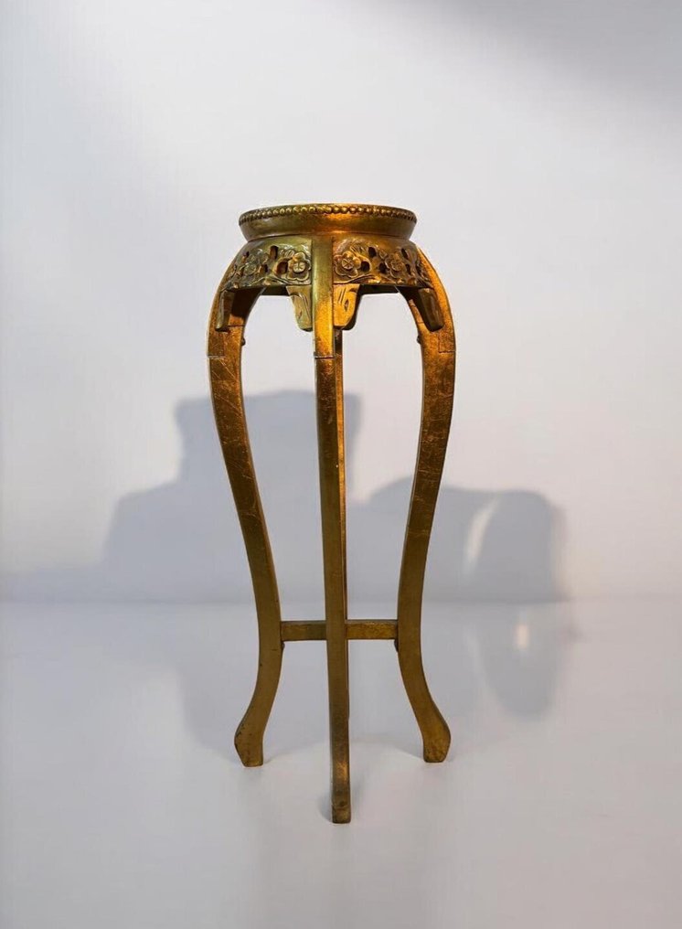 Søjleformet udskæring, porta vaso - 92 cm - Træ #3.2