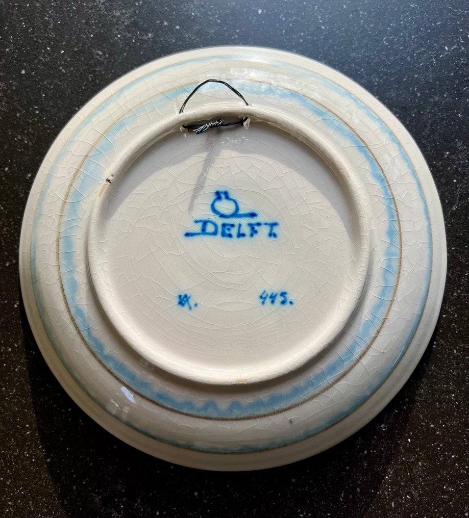 De Porceleyne Fles, Delft - Πιάτο - Πήλινο - 25 χρόνια Wilhelmina #3.2