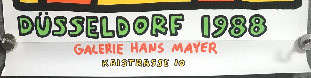 Keith Haring (1958-1990) - Headstand - Dusseldorf #3.2