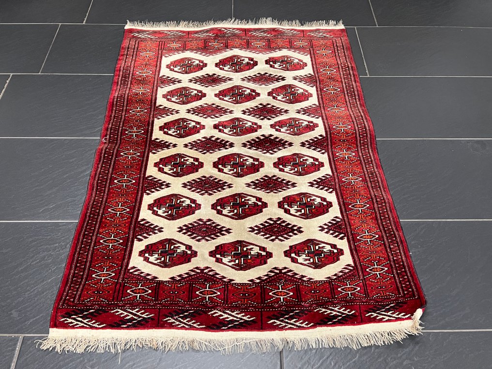 UDSSR Jomut Afghan - Tæppe - 125 cm - 90 cm #1.0