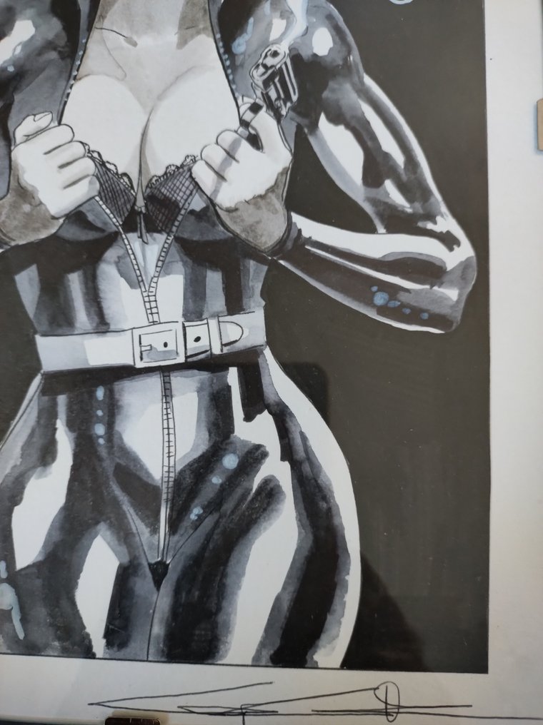 Candita, Giuseppe - Original drawing - Modesty Blaise - Tribute to #2.1