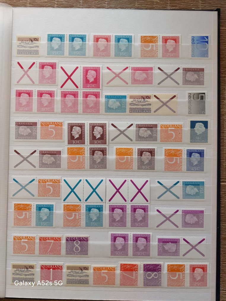 Netherlands - Netherlands - with combinations from stamp booklets - NVPH 2024 #3.2