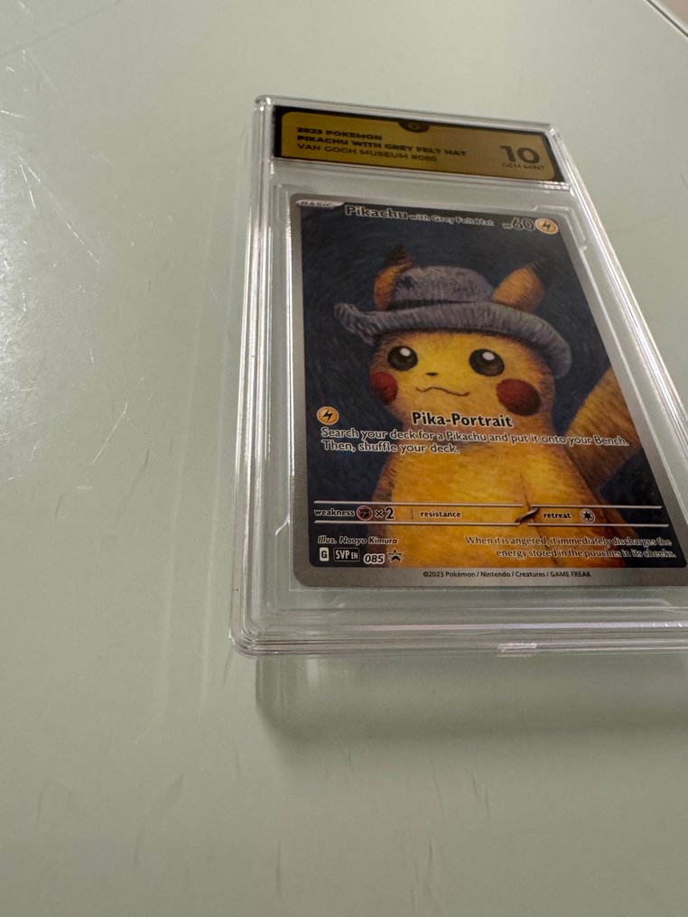 Pokémon - 1 Graded card - Pikachu 085 特典卡, 全圖 - GG 10 - Various sets #2.1