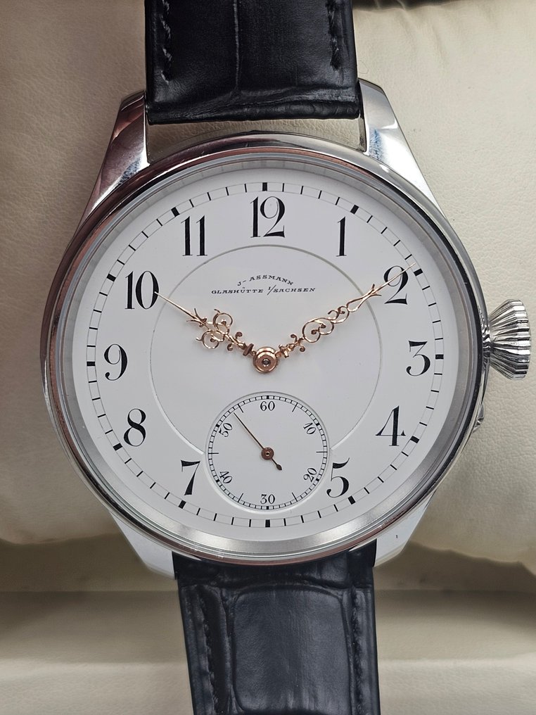 Glashutte - J. Assmann 1/Sachsen Anker Chronometr - Ohne mindestpreis - Herren - 1908 #1.0