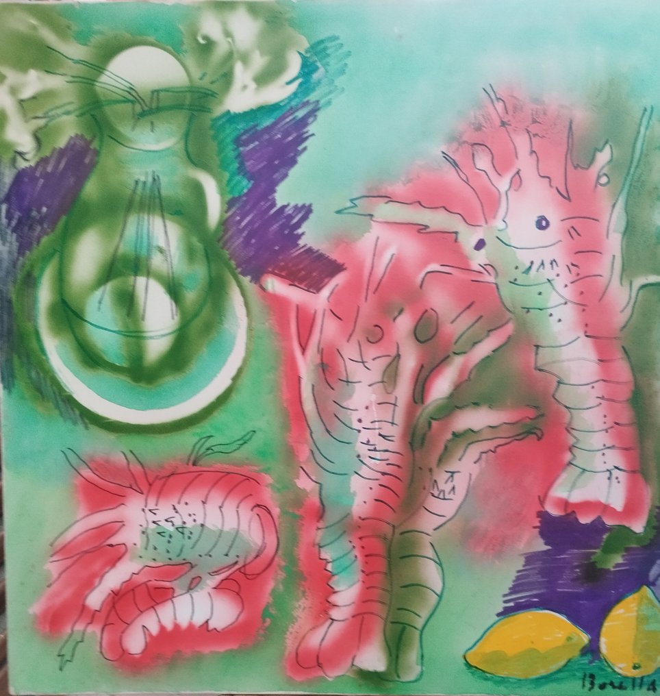 Rocco Borella (1920-1994) - Natura morta #1.0