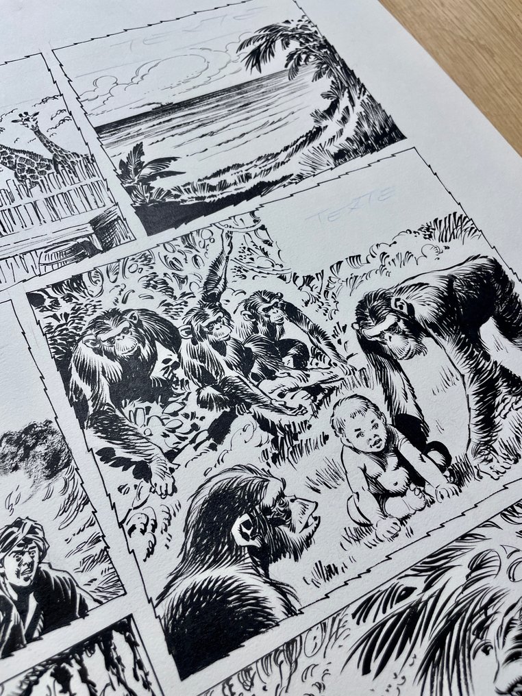 Arranz, Juan - 1 Original page - Wangaroo - Episode 2 - (1970's) #3.2