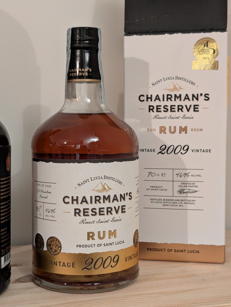 Compagnie des Indes Boulet de Canon + Chairman's Reserve 2009 - 70cl - 2 bottles #3.2