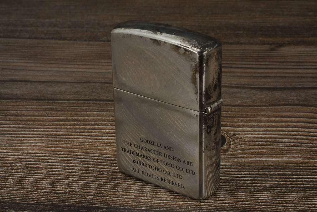 Zippo - Oil Lighter Godzilla Limited Edition - Accendino tascabile - Placcato argento #2.1