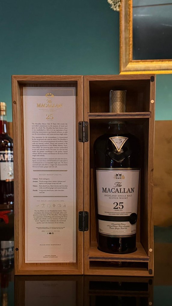 Macallan 25 years old Sherry Oak Cask 2024 Release - 700ml #1.0