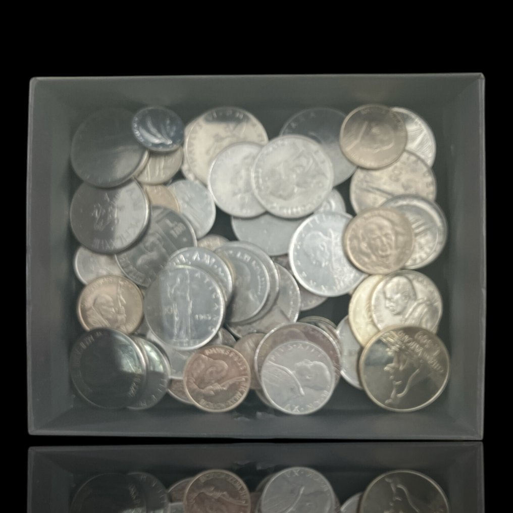 Vaticano. Lote de 54 Moedas do Vaticano, várias datas Várias datas (Senza prezzo di riserva) #1.0