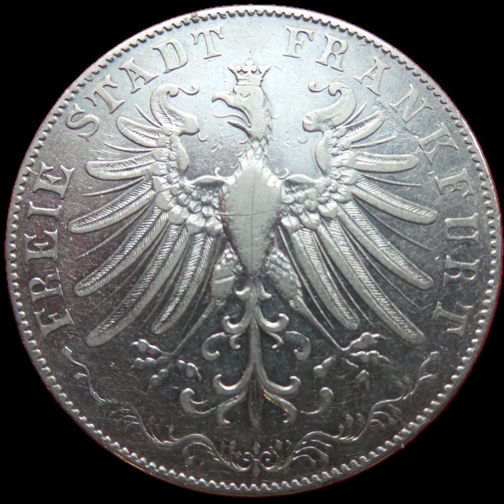 Duitsland. 2 Gulden 1846 / Frankfurt  (Zonder minimumprijs) #1.0