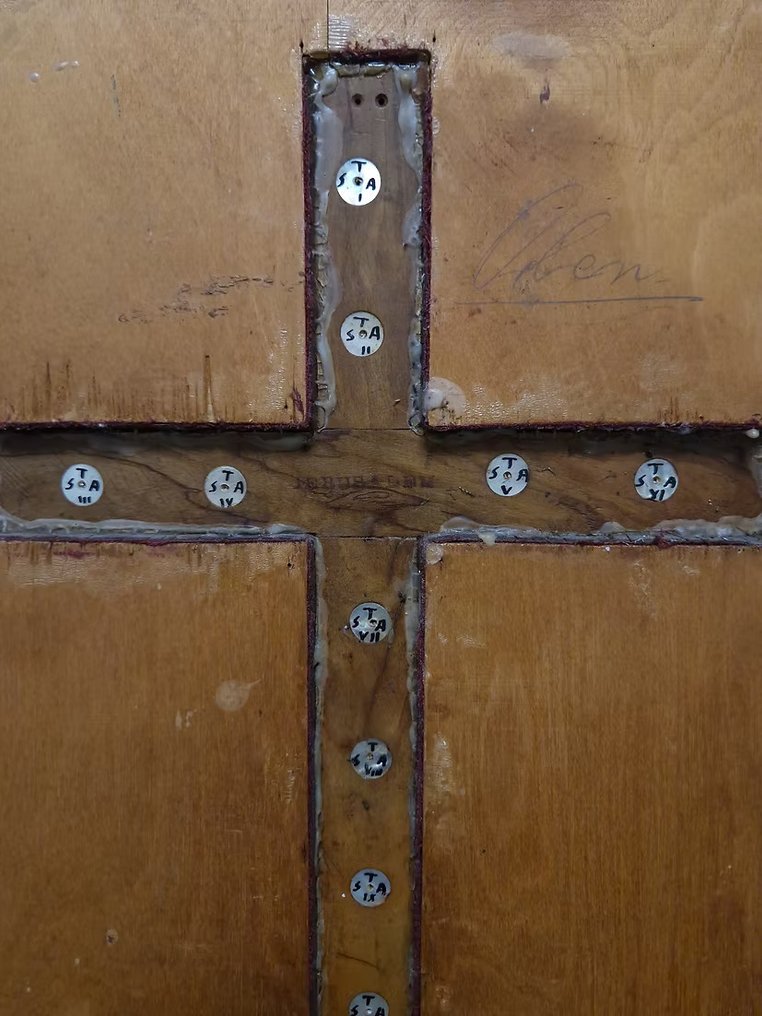 Relicvariu - Sidef - secolul al XIX-lea - Pilgrim Cross #2.1