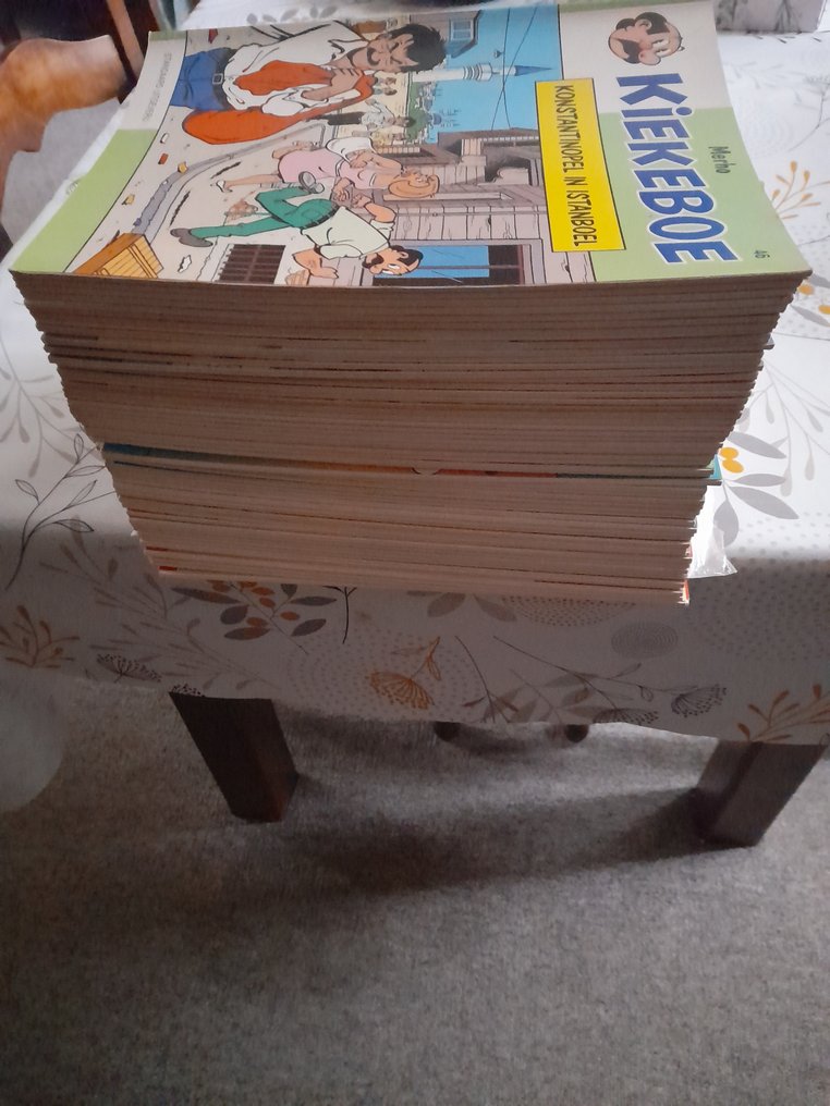 Kiekeboe 46 t/m 100 - opeenvolgende reeks SC - 55 Album - First edition - 1990/2004 #3.2