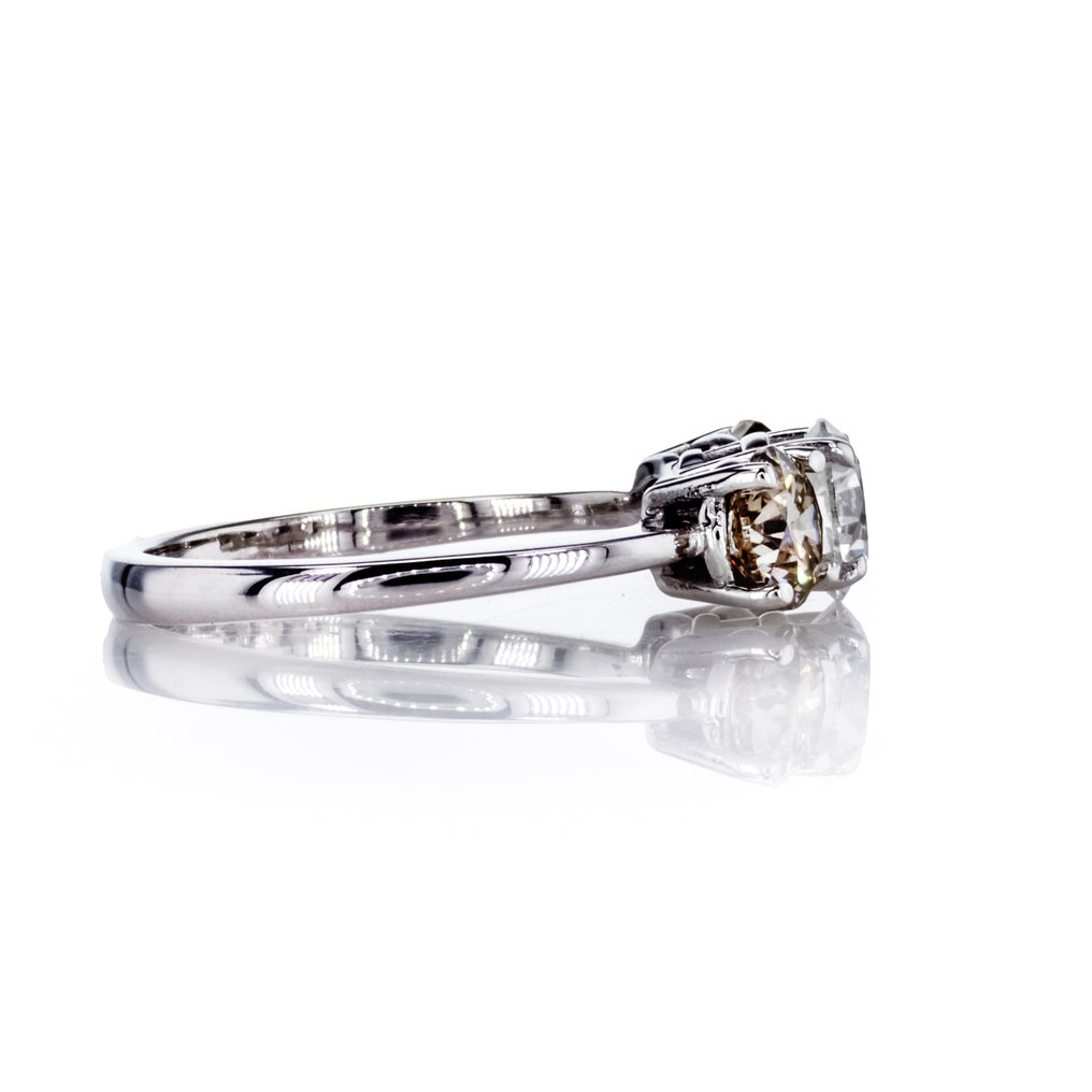 χωρίς τιμή ασφαλείας - Δαχτυλίδι αρραβώνων - 14 καράτια Λευκός χρυσός - 2.01ct. tw. Διαμάντι (Φυσικό) - Διαμάντι #4.3