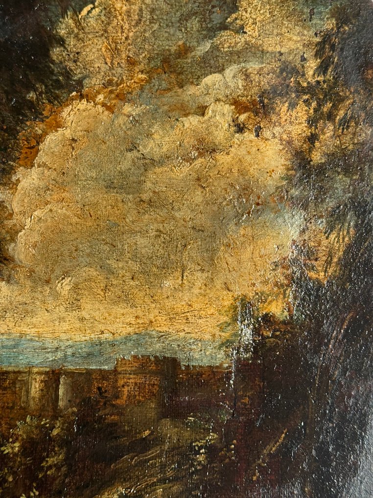 Scuola di A. Magnasco (X - Paesaggio con figure #4.3