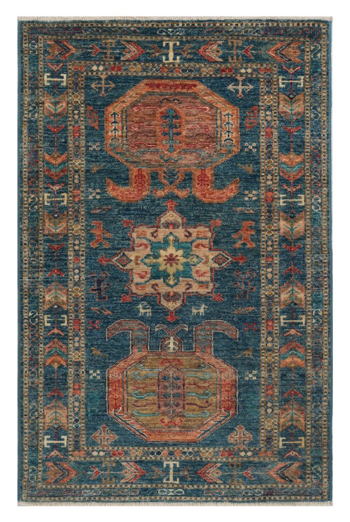 Kazak - Meisterstück - Uusi - Matto - 127 cm - 81 cm #1.0