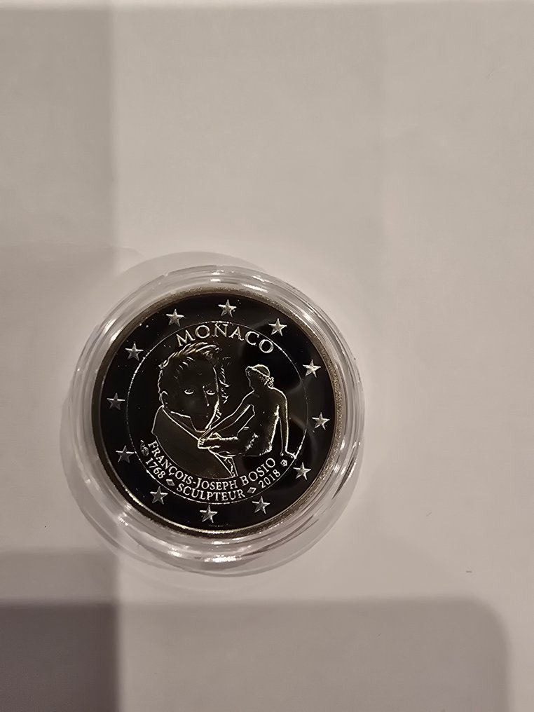 Monaco. 2 Euro 2018 "François-Joseph Bosio" Proof #3.2