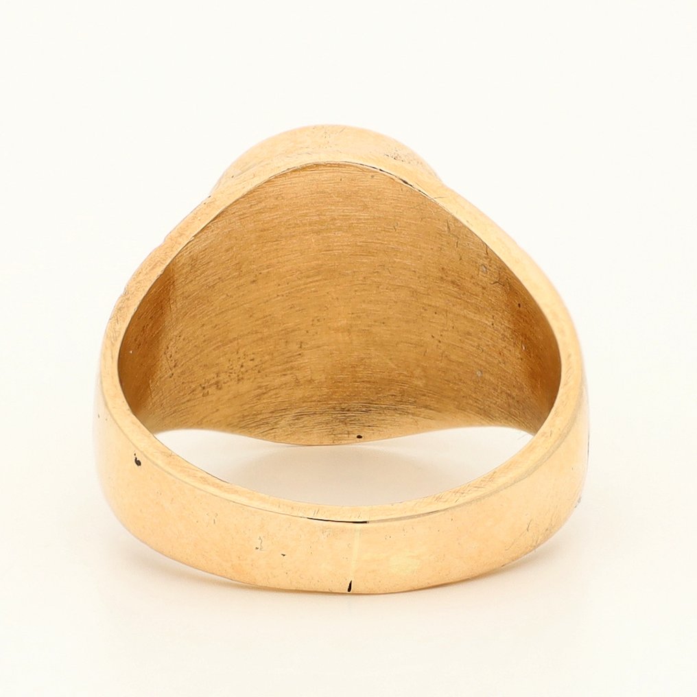 戒指 - 14 克拉 黃金 - 血液 #3.2