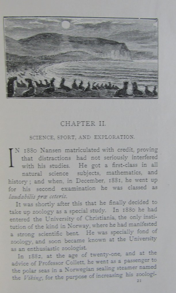 J. Arthur Bain - Fridtjof Nansen; His Life and Explorations - 1897 #4.3