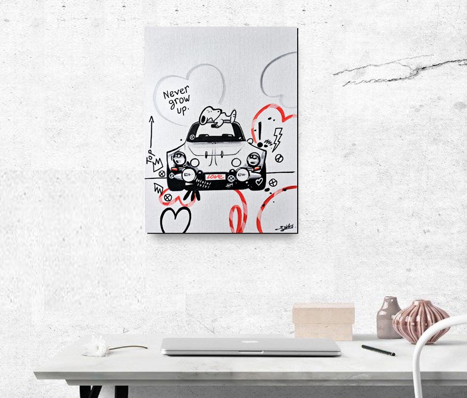 Obraz akrylowy - Alpine - Pop Art Alpine A110 Snoopy - 2016 #2.1