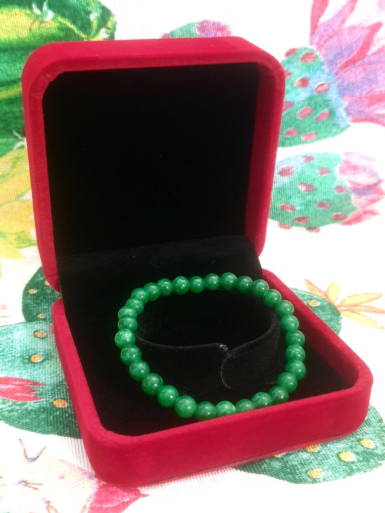Garnet Tsavorite Rare - Bracelet de perles #1.0