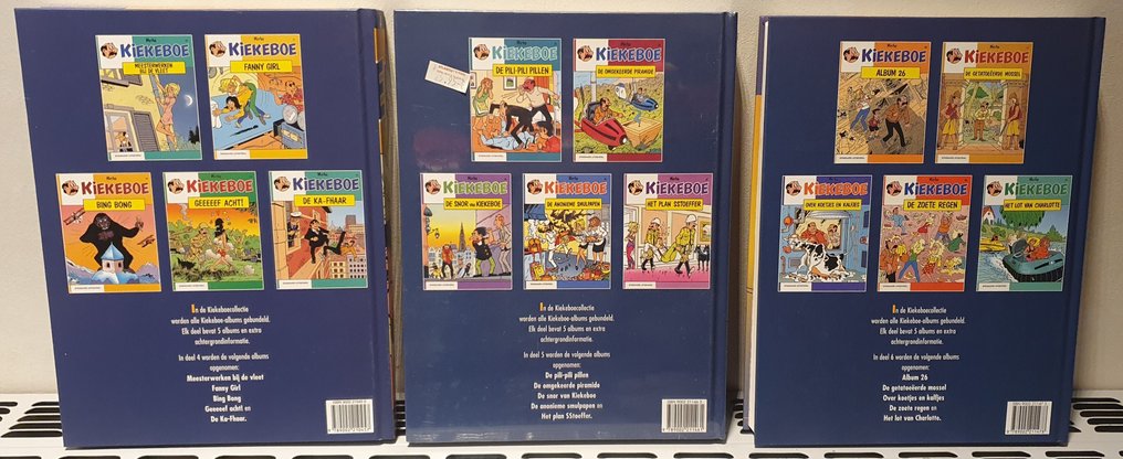 Kiekeboe 1 t/m 10 - De Kiekeboecollectie - 13 Album - First edition - 2000/2003 #4.3