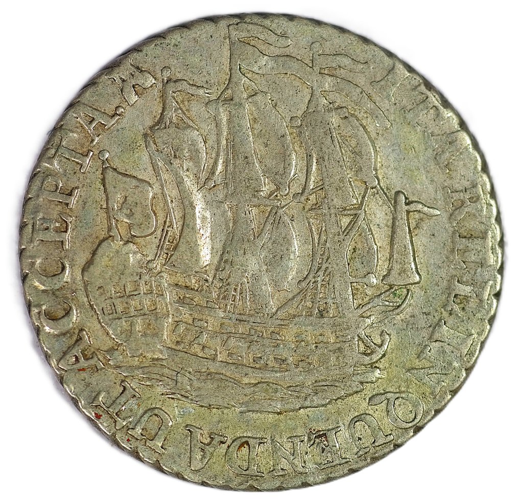 Nederland - Zeeland. Scheepjesschelling 1791 - KM# 90.2 (Zonder minimumprijs) #1.0