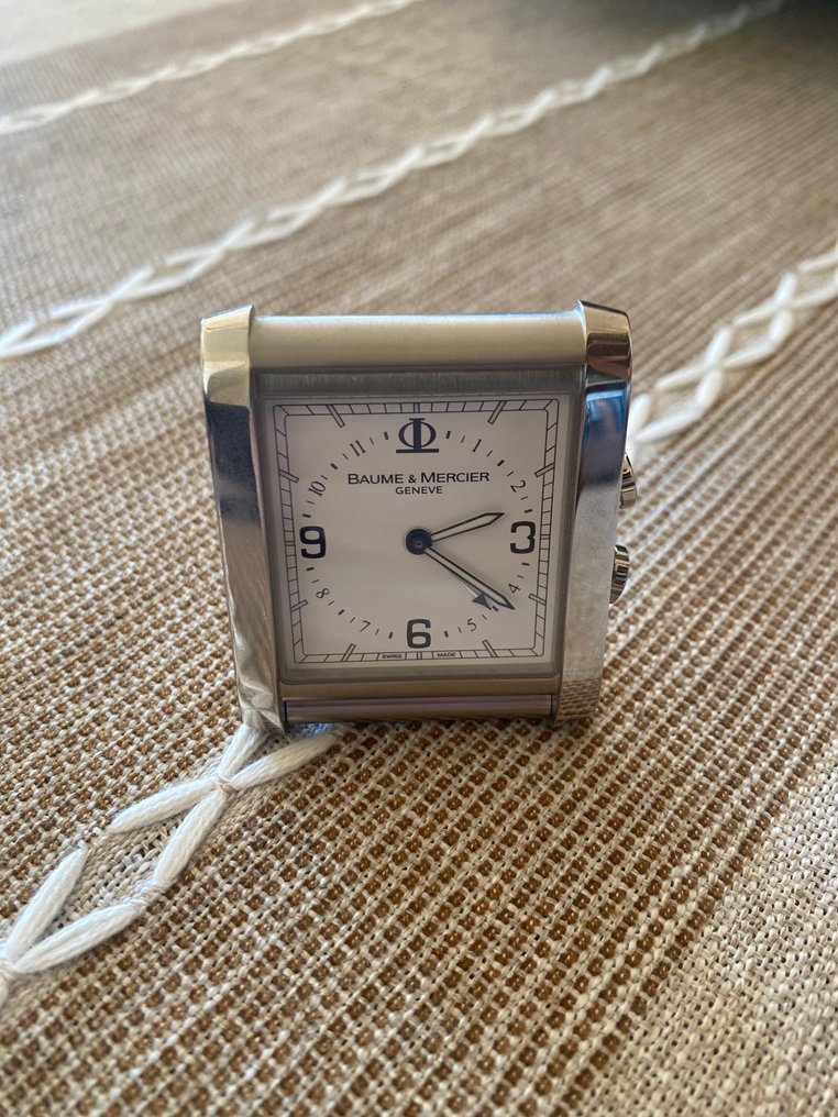 Desk clock -   Steel - 2010-2020 - table clock #1.0