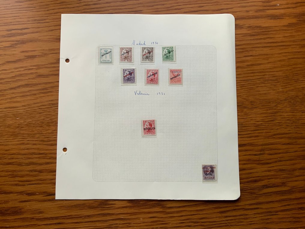 Spagna 1936/1939 - Collezione emissioni locali —guerra civile— #1.0