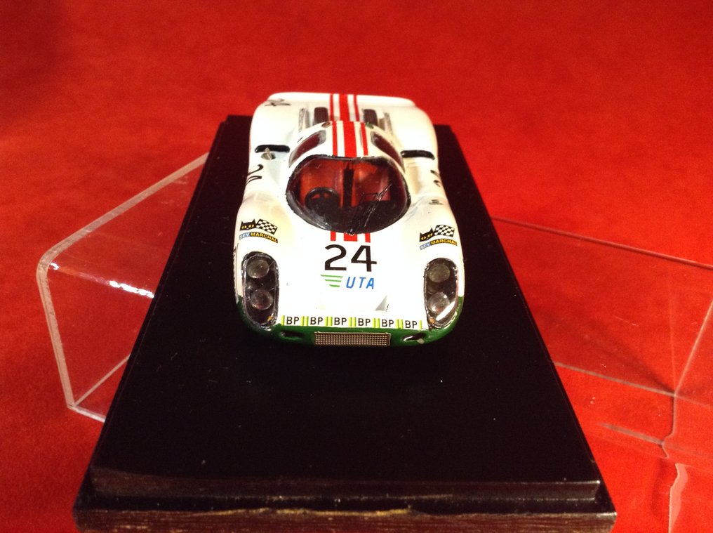 Pit Models - made in Italy 1:43 - Model samochodu wyścigowego - Porsche 907 Sport "Wicky Racing Team" 19° Le Mans 1972 #24 of Peter Mattli /Hervé Bayard/Walter Brun - Bardzo rzadki - wykonany profesjonalnie przez Fabrizio Pitondo - numer #11 spośród zaledwie 50 #4.3