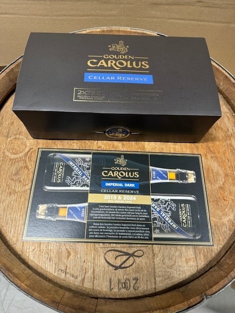 Gouden Carolus - Imperial Dark 2019 & 2024 盒装酒窖储备 - 75厘升 -  2 瓶  #1.0
