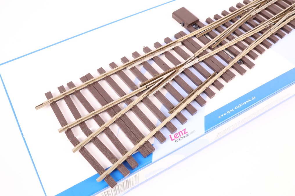Lenz 0 - 45033 - Model train tracks (1) - Double cross switch #4.3