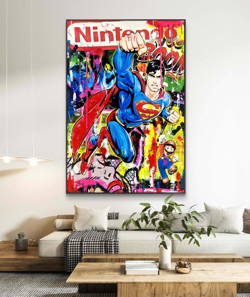 LEON - Superman game Pop - XL #1.0