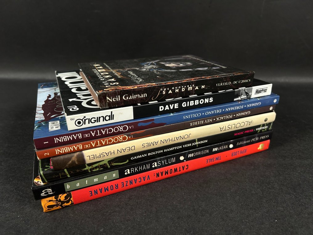 Noir 8x albi assortiti - La Crociata dei bambini, L'Alcolista, The Books of Magic, Catwoman - 8 Album - First edition - 2000 #4.3