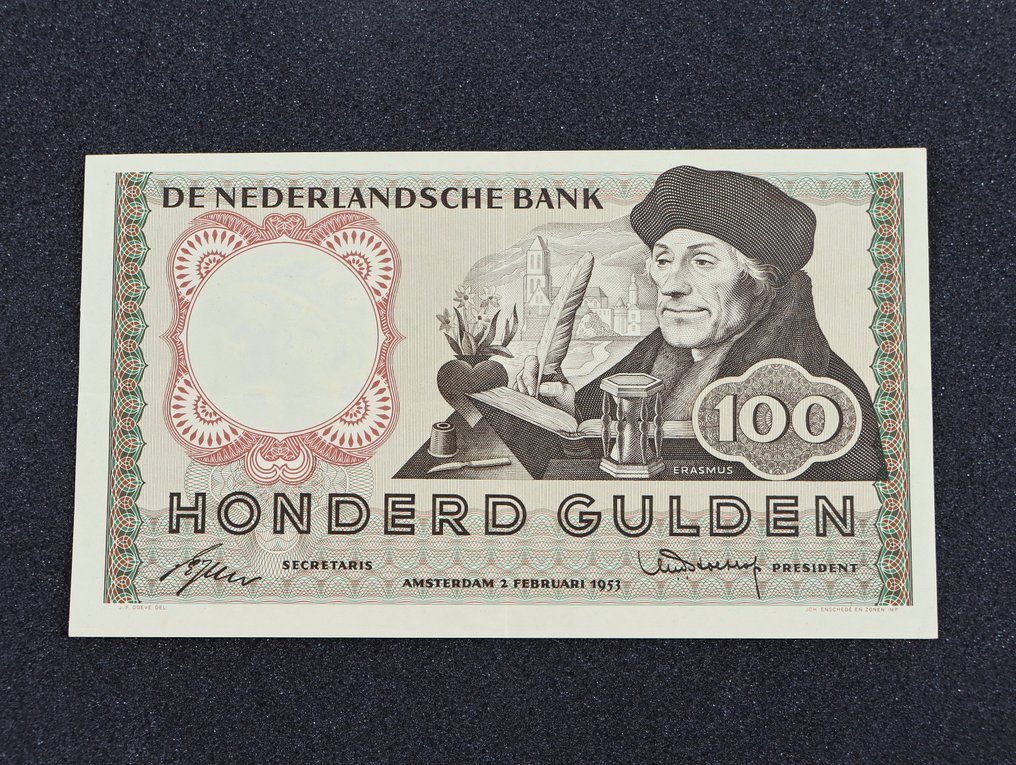 Ολλανδία. - 100 Gulden 1953 - Pick 88 (χωρίς τιμή ασφαλείας) #1.0